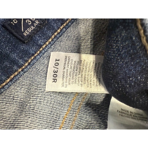 Lucky Brand Sweet Boot Jeans Womens 10/30 Regular Blue Stretch Bootcut Denim - Picture 7 of 11